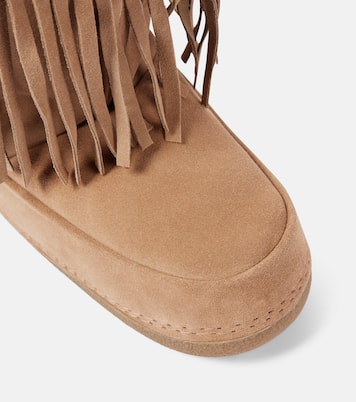 Cowboy Fringes leather snow boots | Inuikii