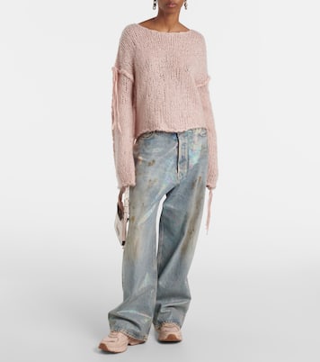 Sneakers Lightstar aus Mesh und Leder | Golden Goose