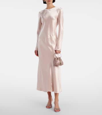 Sac seau Bon Bon Micro en daim | Jimmy Choo