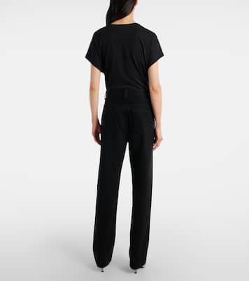 High-Rise Tapered Jeans Corben | Khaite