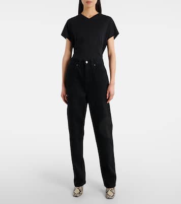 High-Rise Tapered Jeans Corben | Khaite