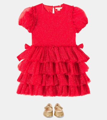 Fay bow-detail glitter dress | Konges Sløjd