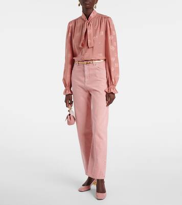 Jeans rectos de tiro medio | Dolce&Gabbana