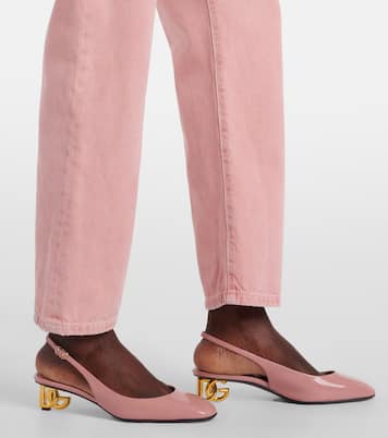 Jeans rectos de tiro medio | Dolce&Gabbana