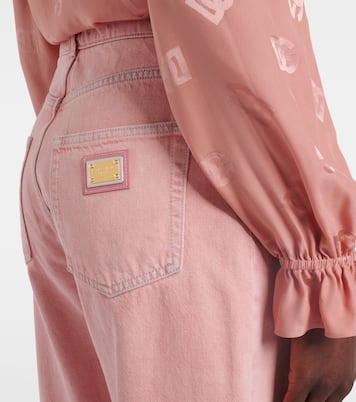 Jeans rectos de tiro medio | Dolce&Gabbana