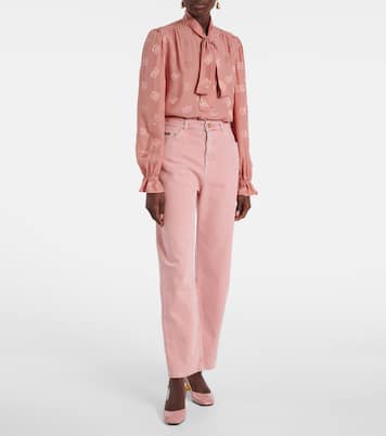 Jeans rectos de tiro medio | Dolce&Gabbana