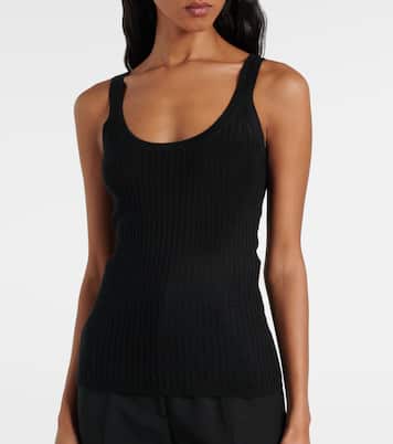 Nevin cashmere and silk tank top | Gabriela Hearst