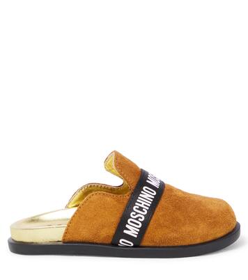 Leather clogs | Moschino Kids