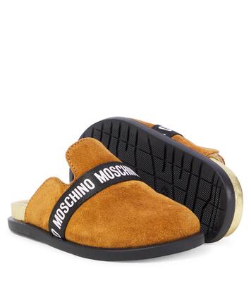Leather clogs | Moschino Kids