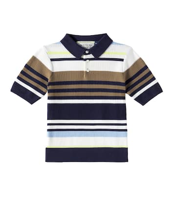 Polo rayé en coton  | Scotch & Soda Kids