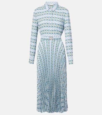 Bedrucktes Midikleid aus Twill | Tory Burch