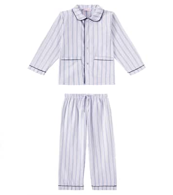 Romera striped cotton pajamas | La Coqueta