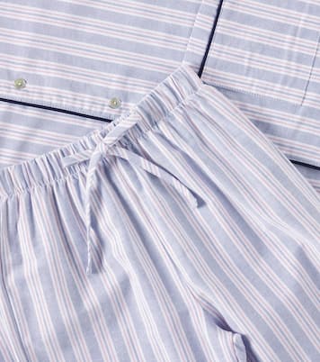 Romera striped cotton pajamas | La Coqueta