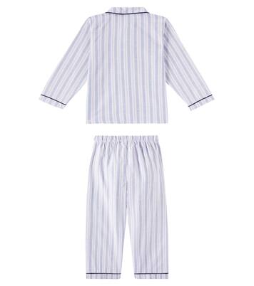 Romera striped cotton pajamas | La Coqueta