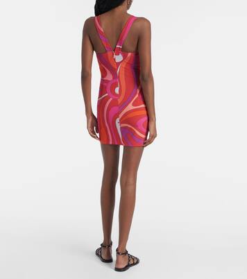 Iride printed minidress | Pucci