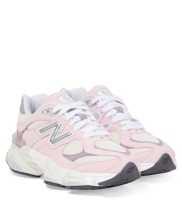 9060 Junior leather-trimmed sneakers | New Balance Kids