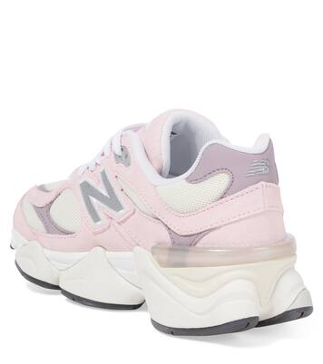 9060 Junior leather-trimmed sneakers | New Balance Kids