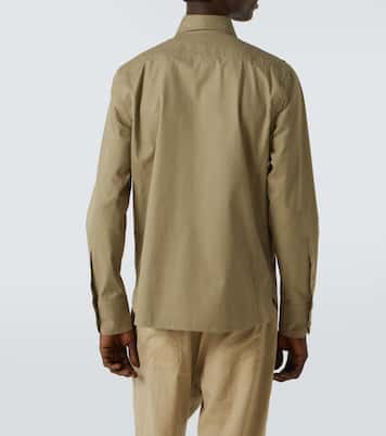 Cotton twill shirt | Tom Ford