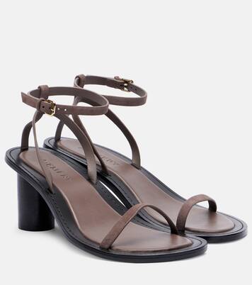 Sandalen Idris aus Leder und Veloursleder | A.Emery