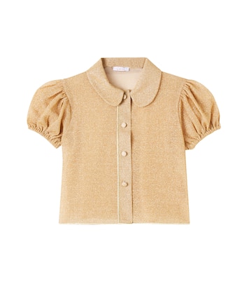 Lumière泡泡袖女式上衣 | Oséree Kids