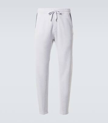 Pantalon de survêtement en coton mélangé | Brunello Cucinelli