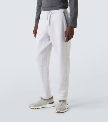 Pantalon de survêtement en coton mélangé | Brunello Cucinelli
