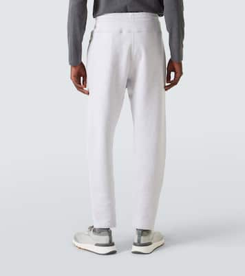 Pantalon de survêtement en coton mélangé | Brunello Cucinelli