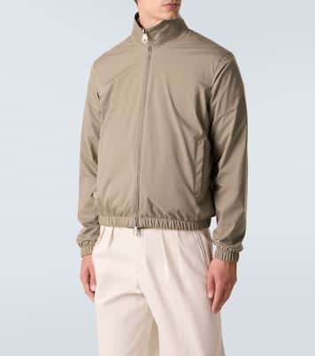 Reversible cashmere-trimmed bomber jacket | Loro Piana