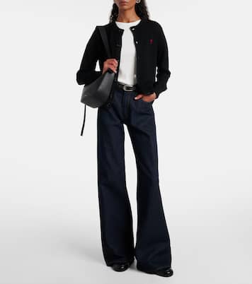 Cardigan Ami de Coeur en laine | Ami Paris