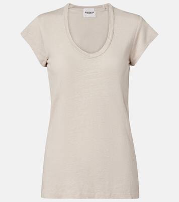 T-Shirt aus Leinen | Marant Etoile
