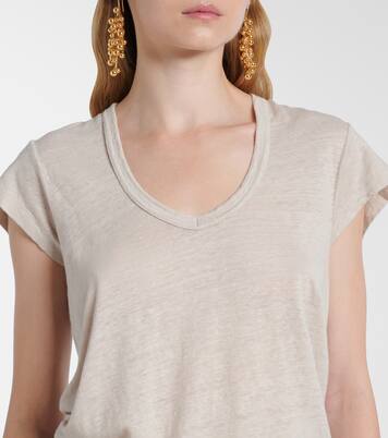 T-Shirt aus Leinen | Marant Etoile