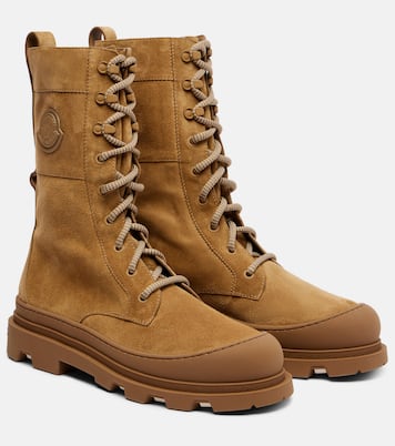 Vera suede combat boots | Moncler