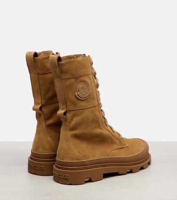 Vera suede combat boots | Moncler