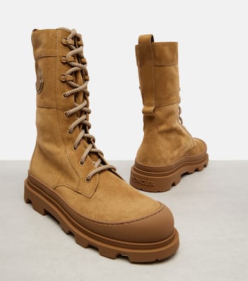 Vera suede combat boots | Moncler