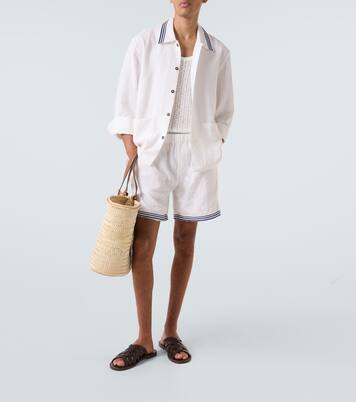 Embroidered overshirt | Commas