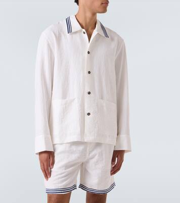 Embroidered overshirt | Commas