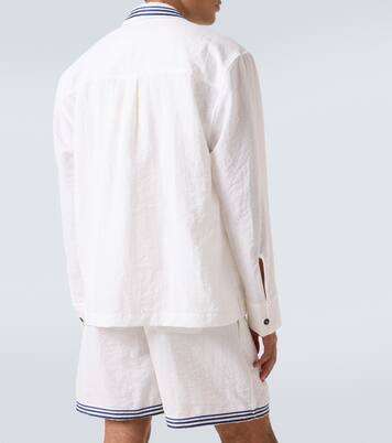 Embroidered overshirt | Commas