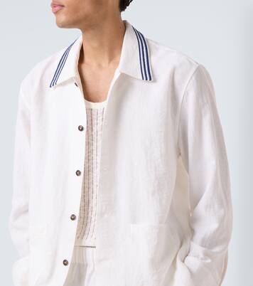 Embroidered overshirt | Commas
