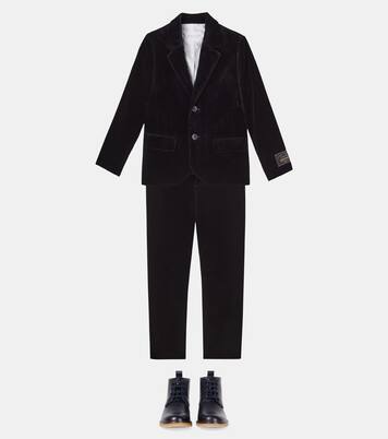 Timote cotton velvet pants | Bonpoint