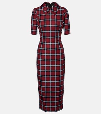 Midikleid Valletta aus einem Wollgemisch | Emilia Wickstead