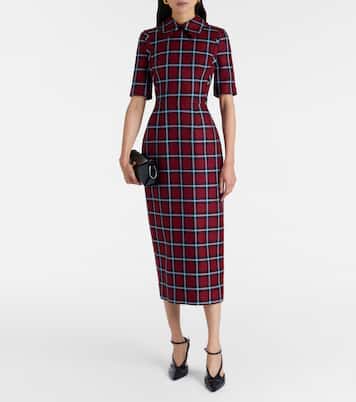 Midikleid Valletta aus einem Wollgemisch | Emilia Wickstead