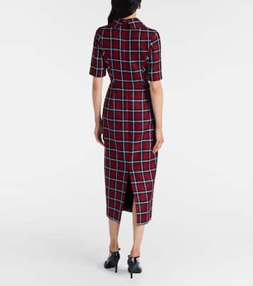 Midikleid Valletta aus einem Wollgemisch | Emilia Wickstead