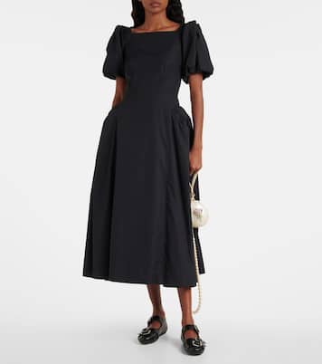 Buckle Ballerina leather ballet flats | Simone Rocha