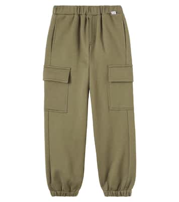 Cotton cargo sweatpants | Il Gufo