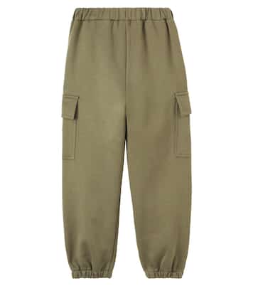 Cotton cargo sweatpants | Il Gufo