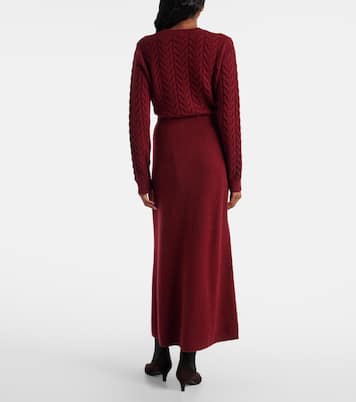 Falda larga Dorina en mezcla de cachemir | Max Mara