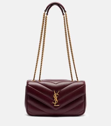 Loulou Small leather shoulder bag | Saint Laurent