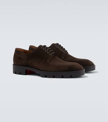 Davisol Lion suede Derby shoes | Christian Louboutin