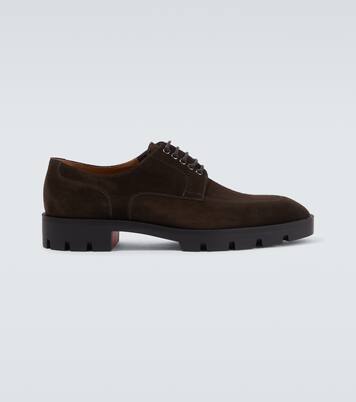 Davisol Lion suede Derby shoes | Christian Louboutin