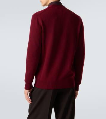 Double G wool and cashmere cardigan | Gucci